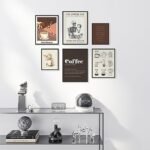 EXCOOL CLUB Modern Coffee Bar Decor - Coffee Wall ... - Image 6