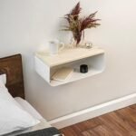 Floating Nightstand with Spruce Top | Mo... - Image 6