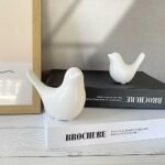 White Bedroom Decor Aesthetic, Ceramic D... - Image 3