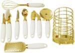 7 Pcs Gold Kitchen Tools Set Kitchen Accessories G... - Image 8