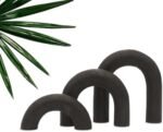 ANONYO 3 Pcs Wooden Arches Decorative Ob... - Image 2