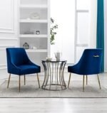 Restworld Velvet Dining Chairs Set of 2,... - Image 7