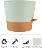 FaithLand 2-Pack 10 Inch Planter Pots fo... - Image 5