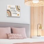 Rusenbao Inspirational Boho Wall Art Decor, You Ar... - Image 4