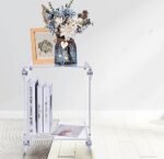 Sparkle Race Acrylic Side Table End Tabl... - Image 2