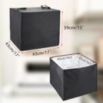 OwnMy Black Toaster Oven Dust Cover Heat... - Image 4