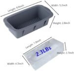 5Pcs Extra Large Ice Block Mold, Grey Si... - Image 3