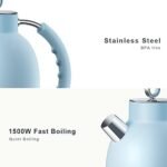 ASCOT Electric Kettle, Electric Tea Kettle Hot Wat... - Image 4