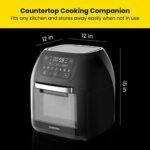 CHEFMAN Multifunctional Digital Air Fryer+ Rotisse... - Image 12