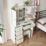 Modern Makeup Vanity with Lights, Vantiy... - Image 7