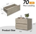 furtble Stackable 2 Drawer Dresser, Smal... - Image 4