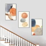 Abstract Large Framed Canvas Wall Art Fresh and Mi... - Image 4