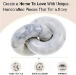 Marble Knot Decor - 6" Marble Chain Link... - Image 7