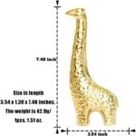 Gold Mini Giraffe Decor Accents Animal S... - Image 3