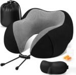Travel Pillow Premium Memory Foam, Comfo... - Image 2