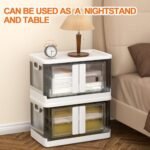 8.5 Gallon Storage Bins with Lids and Wh... - Image 7