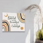 Rusenbao Inspirational Boho Wall Art Decor, You Ar... - Image 5