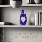 Living Room Decor, Flocked Thinker Statu... - Image 4