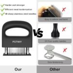 Meat Tenderizer, POTWIY 48 Blade Sharp S... - Image 5