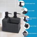 Hand and Dish Soap Dispenser Set for Kitchen,Dual ... - Image 5
