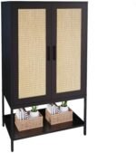 BOCVKENN Wardrobe Closet,Rattan Bedroom ... - Image 6