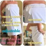 – All-in-One Towel & Tie Closure Towel Wrap for Wo... - Image 10