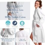 Soft Touch Linen Women's Robe Terry Cloth Kimono B... - Image 7