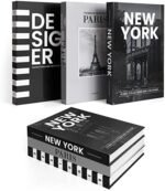Designer Books Decor Set of 3, Decorativ... - Image 2