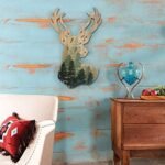 Limygus Wooden Deer Head Wall Decor Anim... - Image 4
