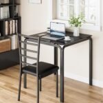 Glass Black Dining Table for 2-Small Squ... - Image 4