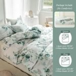 MILDLY Duvet Cover Leaf Pattern- 100% Wa... - Image 8
