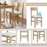 TARTOP 5-Piece Counter Height Rectangula... - Image 8