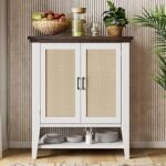 IDEALHOUSE Accent Cabinet, Rattan Buffet... - Image 9