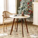 Burbell 31.5 Inch Round Dining Table wit... - Image 7