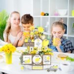 Mifoci 18 Pcs Summer Lemon Tiered Tray D... - Image 7