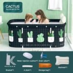 48 Inch Large Portable Foldable Bathtub,... - Image 3