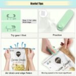 Rechargeable Mini Bag Sealer, 2 in 1 Hea... - Image 5
