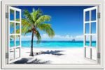 Beach Pictures Wall Art Decor for Living Room Blue... - Image 2