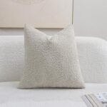 DEZENE Textured Boucle Throw Pillow Cove... - Image 3