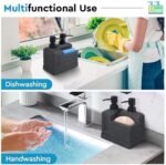 Hand and Dish Soap Dispenser Set for Kitchen,Dual ... - Image 7