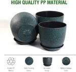 Plant Pots 10/9/8 inch, Set of 3 Modern ... - Image 5
