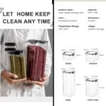 [Set of 6] Premium Quality Airtight Food Storage C... - Image 6