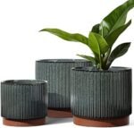 LE TAUCI Ceramic Plant Pots with Drainag... - Image 2