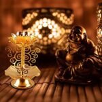 Diyas for Diwali Golden Handmade Oil Lam... - Image 8