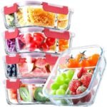 VERONES 5 Pack Glass Meal Prep Container... - Image 2