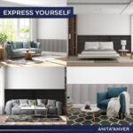 Anita Anver Upholstered Headboard and Wa... - Image 5
