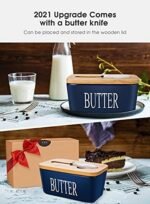 Butter Dish with Lid for Countertop Larg... - Image 3
