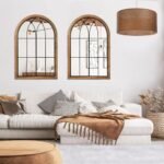Arched Mirror, Farmhouse Arch Mirror Wal... - Image 8