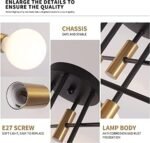 Mid Century Sputnik Chandelier, Modern S... - Image 7