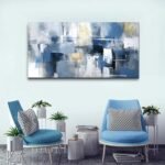 Wall Decorations For Living Room Framed Canvas Wal... - Image 4